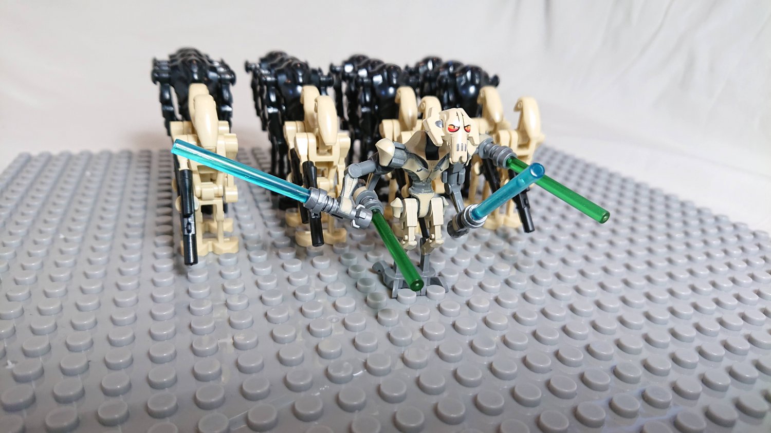 Star Wars The Clone Wars General Grievous Battle Droid Army 21 Revenge of the Sith Minifigures Toys