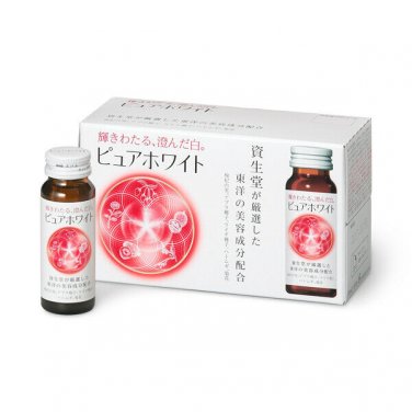 Shiseido Pure White Drink 50ml x 10 bottles Shishido Japan Official product