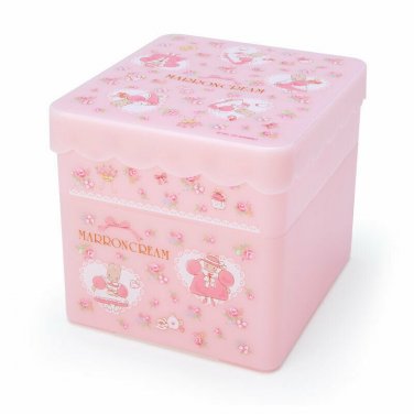 Marron Cream Storage Box with Tray Sanrio Japan Kawaii Official Goods Tracking #