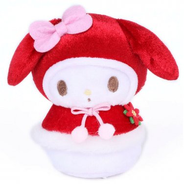 My Melody Christmas Otenori Mini Plush Stuffed Doll '19 Sanrio Japan w/Tracking#