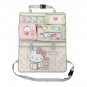 Hello Kitty Car Seat Back Seat Organizer Pocket Case Sanrio Japan w/Tracking #