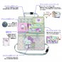 Hello Kitty Car Seat Back Seat Organizer Pocket Case Sanrio Japan w/Tracking #
