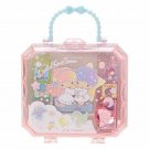8pcs Stamp Set Little Twin Stars in Cute Case Sanrio Japan Japanese w/Tracking #