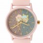Little Twin Stars Silicon Belt Watch Gradient Glitter Sanrio Japan w/Tracking #