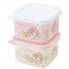 My Melody Mini 2pc Small Size Bento Lunch Boxes Sanrio Japan Official Tracking #