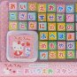Only 1 Hello Kitty Japanese AIUEO Hiragana Alphabetical Stamp Sanrio w/Tracking#