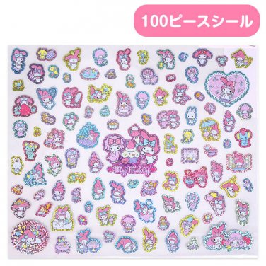 My Melody 100 Piece Sticker Sanrio Japan Japanese Kawaii w/Tracking #