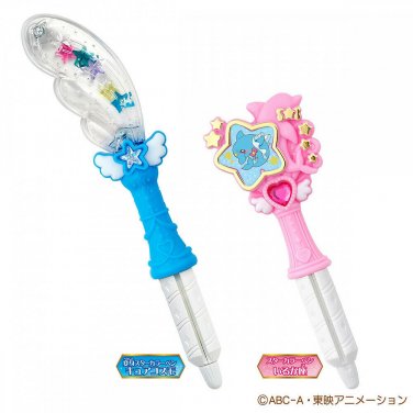 StarTwinkle Precure 2pcs Transformation Star Color Pen Cure Cosmo Set Bandai Official