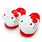 Hello Kitty Face Women's Room Slippers 25cm Sanrio Japan Kawaii w/Tracking #