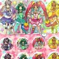StarTwinkle Precure 11pcs Stickers set Japanese Kawaii Anime Goods