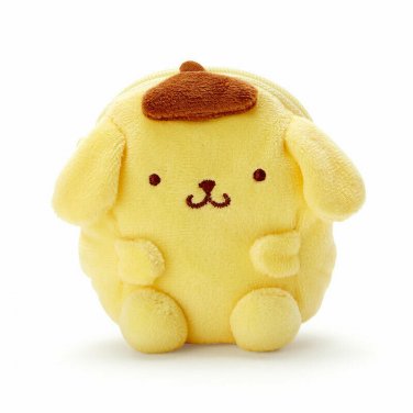 Pompompurin Mascot Coin Case Sanrio Japan Official Plush Goods w/Tracking #