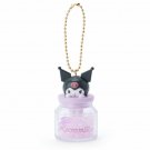 Kuromi Fragrance Ball Key Chain Strap Peach Sanrio Japan Official w/Tracking #