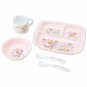 Hello Kitty Baby Meal Plates 5pcs Set Dinnerware Sanrio Japan Kawaii w/Tracking#