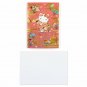 Hello Kitty Japanese Style Card Fan Sanrio Japan Official Kawaii w/Tracking #