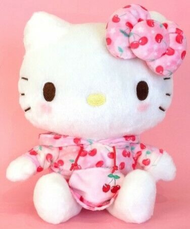 Hello Kitty Plush Stuffed Doll Fruit Series M size Sanrio Japan w/Tracking #