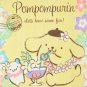 Pompompurin Cotton Blanket Flower Sanrio Japan Made in Japan Kawaii w/Tracking #