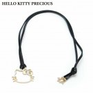 Hello Kitty Face Pendant HELLO KITTY PRECIOUS Black Sanrio Japan Official Track#