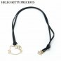 Hello Kitty Face Pendant HELLO KITTY PRECIOUS Black Sanrio Japan Official Track#