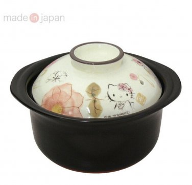 Hello Kitty Banko-yaki 2 Cups Rice Cooker Cherry Blossom Sanrio Japan Tracking#