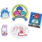 Only 1 Left Sanrio 80's Characters 45 pcs Stickers in a Cute Card Case Sanrio