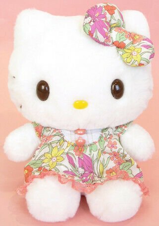 Hello Kitty Plush Stuffed Doll Liberty A Line Dress S Sanrio JP Official Track#