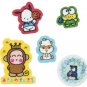 Only 1 Left Sanrio 90's Characters 45 pcs Stickers in a Card Case Sanrio Japan