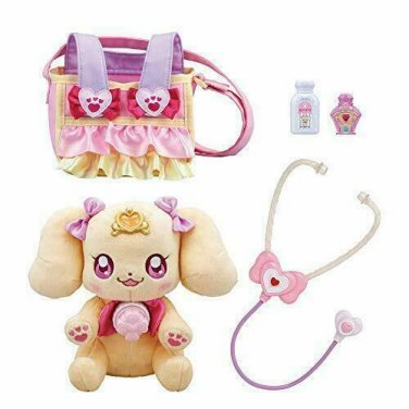 2020 Healin' Good  PreCure Plush Doll Talking Latte Going Out Set Bandai Japan Official Goods