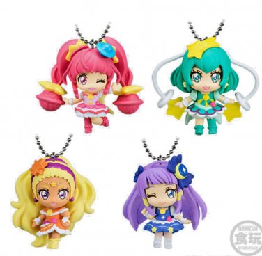 Last 4 left StarTwinkle Precure Full Completed 4pc Mascot Set Strap Tracking #