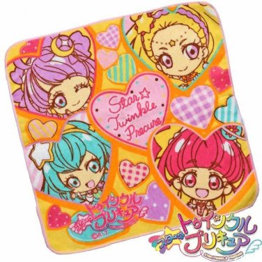 Only 4 left StarTwinkle Precure Mini Towel Heart Japan Kawaii Anime Tracking #