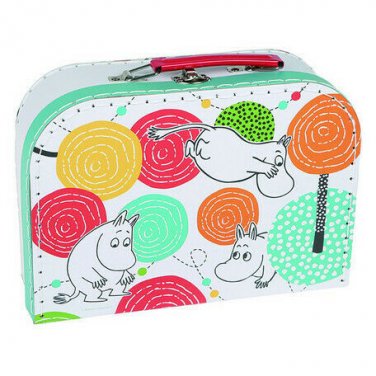 Cardboard Storage Trunk Box Characters Oy Ltd Moomin Kawaii w/Tracking #
