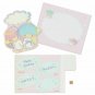 Sanrio Series Die-Cut Gift Decorative Message Card Japanese Kitty Melody Stars