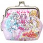 Only 2 Hugtto! Precure Gamaguchi Mini Coin Case Pink Key Chain Strap