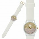 Hello Kitty Silicon Belt Watch Gradient Glitter Sanrio Japan Official Tracking #