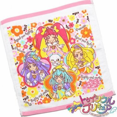 Only 1 StarTwinkle Precure Mini Hand Towel Flower Kawai Anime w/Tracking#