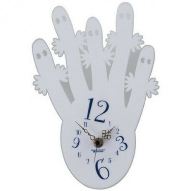 Moomin Characters Oy Ltd Moomin Silhouette Clock Nyoronyoro Kawaii w/ Tracking #