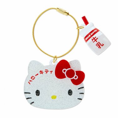 Hello Kitty Face-shaped charm (Katakana Kitty Series) Sanrio Japan w/Tracking #