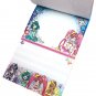Star Twinkle Precure B7 Mini Memo Pad 1 Sticker Sheet Made in Japan