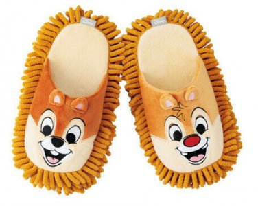 Disney Mop slippers Cleaning Chip & Dale Japanese Official Kawaii Goods