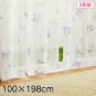 Sanrio Kuromi Lace Curtain 2pcs Set 100 × 198cm Japanese Official Kawaii Goods