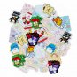 Only 1 Sanrio Characters 40pc Stickers in Mini Plastic Case Japanese Official Kawaii Goods