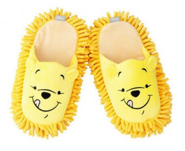 Disney Mop slippers Cleaning Pooh Japanese Official Kawaii Goods