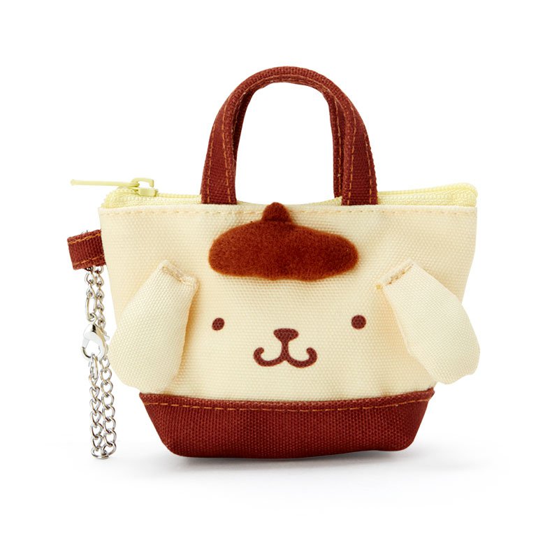 Pompompurin mini tote bag type mascot holder Sanrio Japan Official Goods