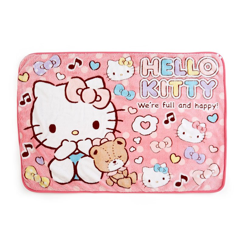 Hello Kitty Blanket (Bear) Sanrio Japan Official Goods