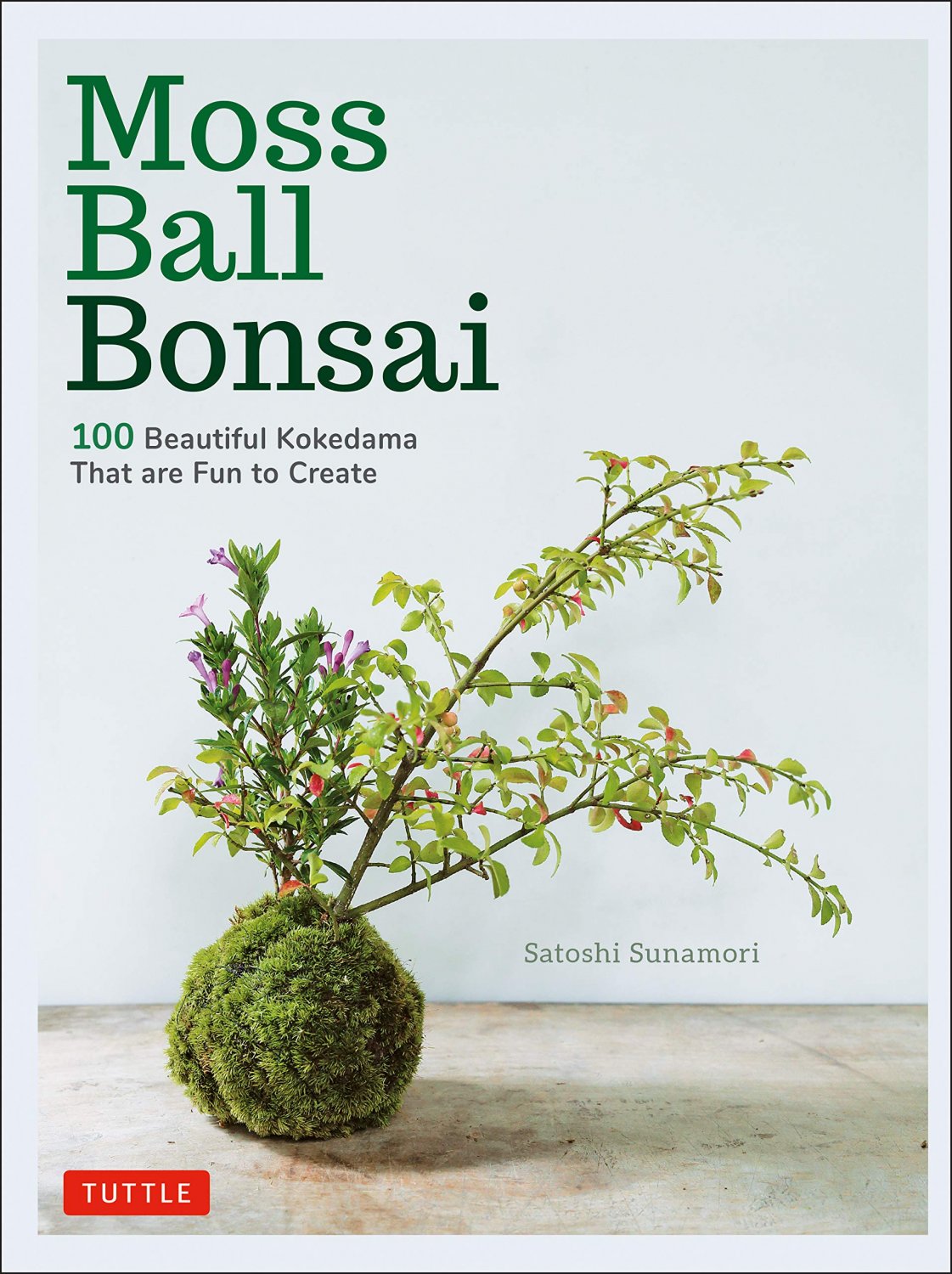 Moss Ball Bonsai: 100 Beautiful Kokedama That are Fun to Create Hardcover by Satoshi Sunamori