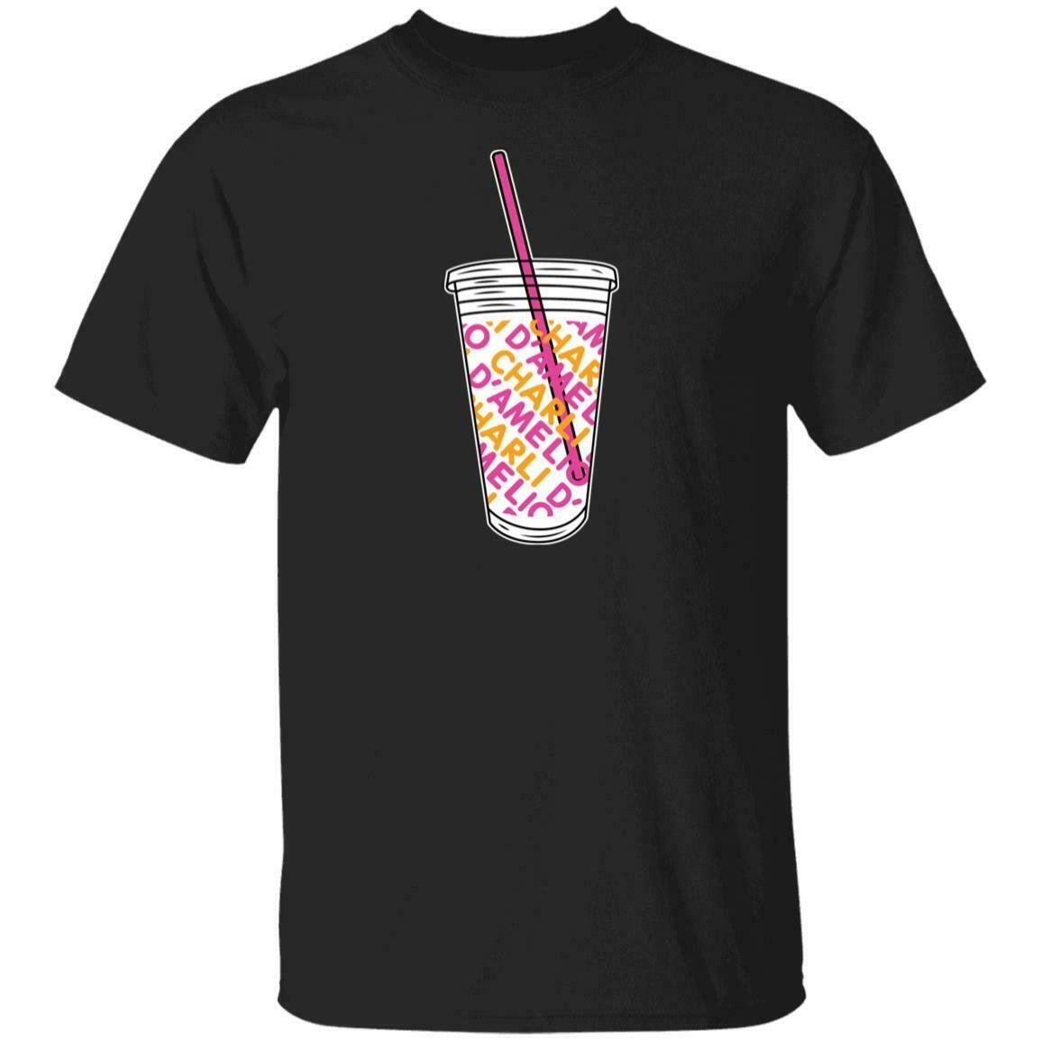 2. Charli D'amelio Merch Iced Coffee Gildan T Shirt S-2XL free shipping