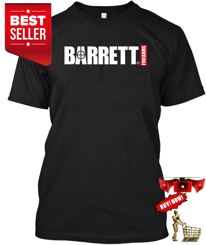 Barrett Firearms Logo Arms Gun Weapon 240LW-240LWS Gildan T Shirt S-2XL ...