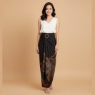 New LIlit Kaiden Black Exclusive Traditional Wrap Skirt Indonesia