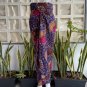 New LIlit Prad Navy Exclusive Traditional Wrap Skirt Indonesia