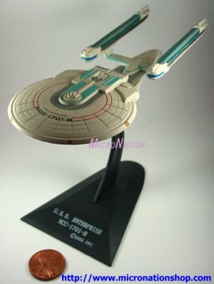 Furuta Star Trek Vol. 2 Mini USS Enterprise NCC-1701-B