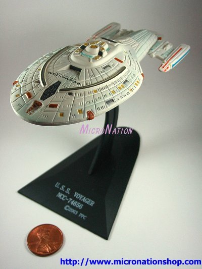 Furuta Star Trek Vol. 2 Miniature USS Voyager NCC-74656